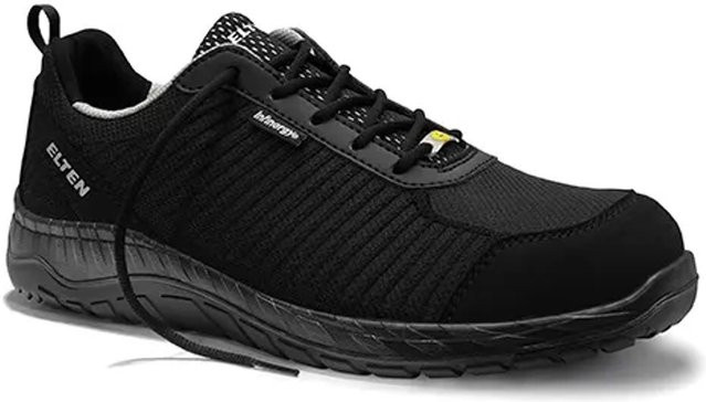Elten Sicherheitshalbschuh Lance Black Low ESD S1P in Schwarz, Größe 46 - Bild 1