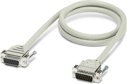 Phoenix Contact SPS-Verbindungsleitung CABLE-D25SUB/B/S/300/KONFEK/S 2302162 in Grau - Bild 1