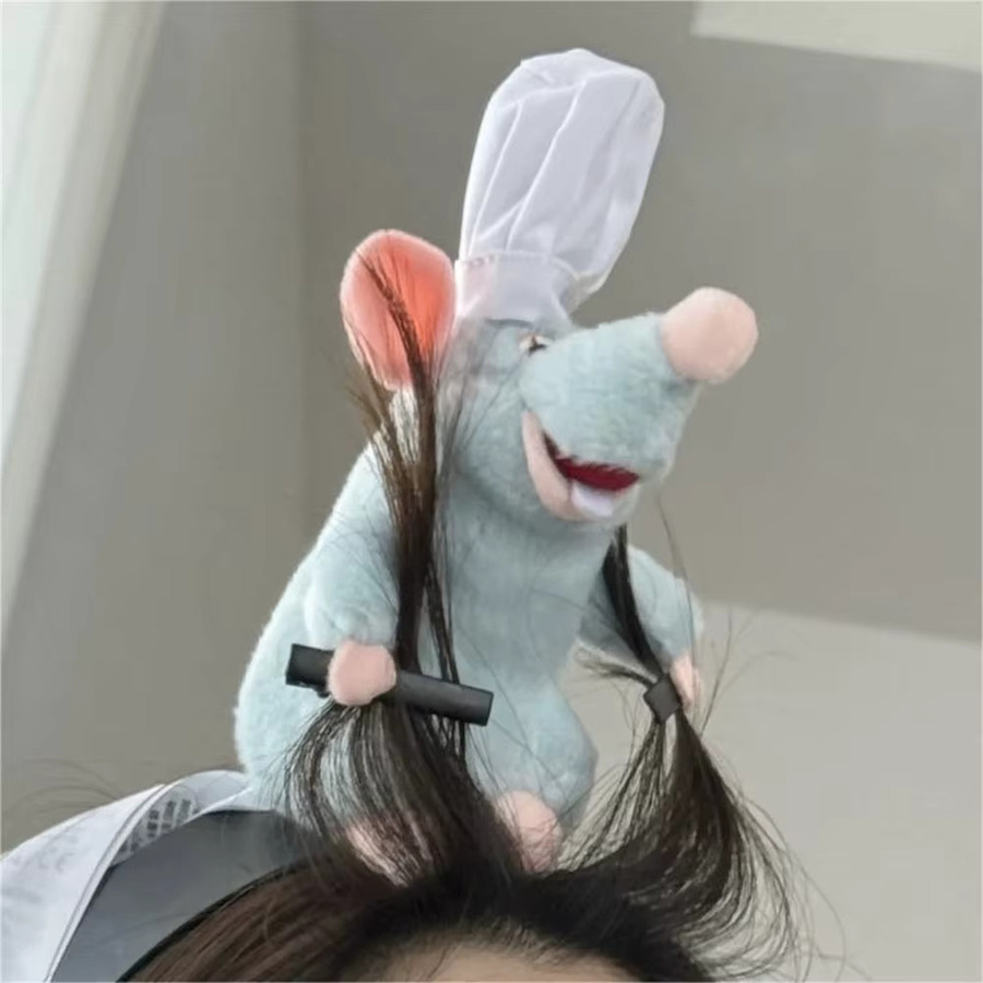 Bandai Ratatouille Disney Plüsch Maus Puppe, Mädchen - Bild 3