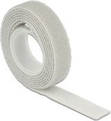 Delock Klettband auf Rolle in Weiß, Länge: 100 cm, Breite: 1,3 cm - Bild 1