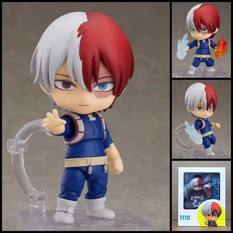 Bandai My Hero Academia Q-Version Midoriya Izuku, Bakugou Katsuki, Todoroki Shoto, Modellpuppen-Set - Bild 2