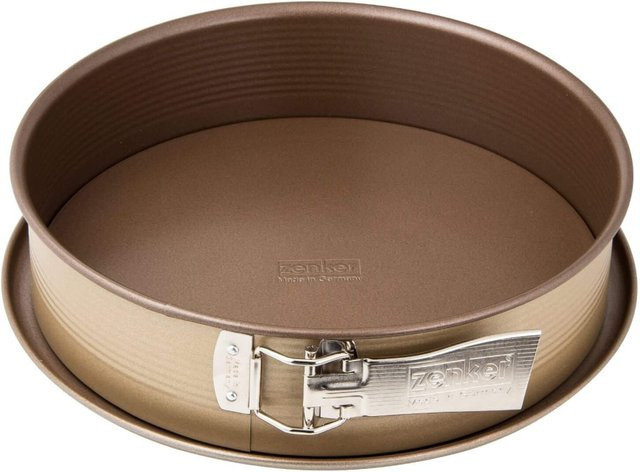 Zenker Springform mit Flachboden und Auslaufschutz Mojave Gold, Durchmesser: 26 cm, Antihaftbeschichtung - Bild 1