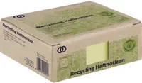 Soennecken Haftnotizen oeco Recycling Gelb, B: 12,5 cm, H: 7,5 cm, 12er Pack - Bild 1