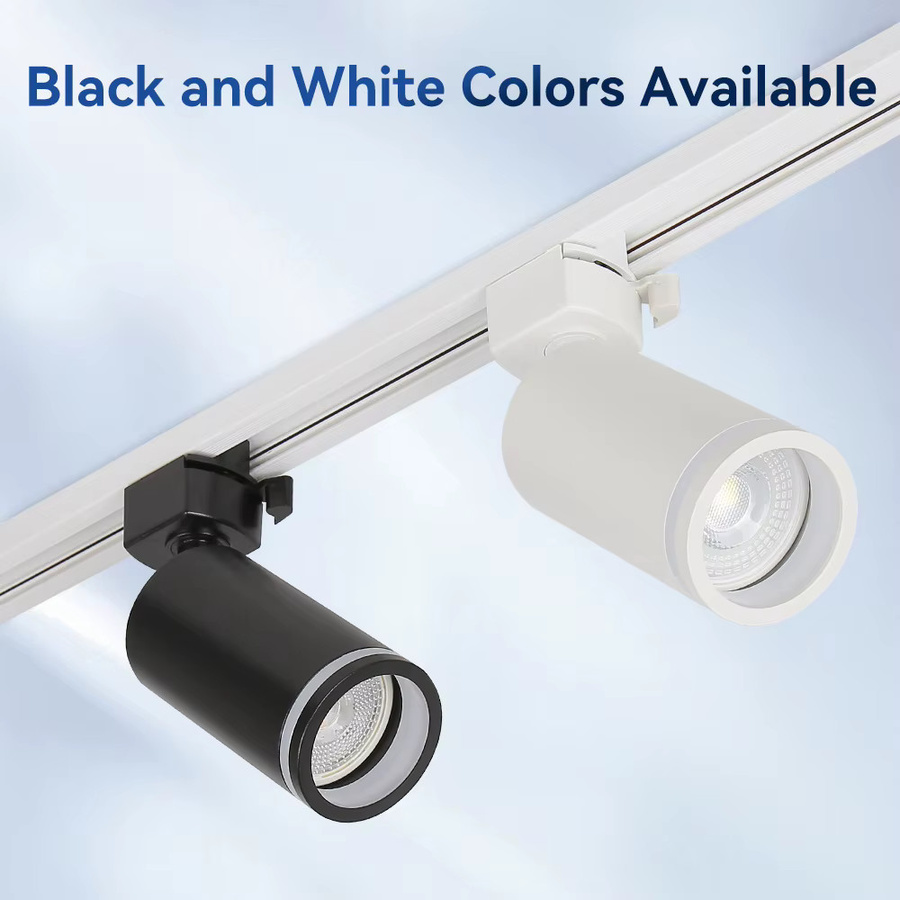 CANMEIJIA LED-Schienenlampe mit GU10-Fassung, austauschbare Leuchtmittel, moderne Spot-Beleuchtung für Küche und Wohnzimmer - Bild 2
