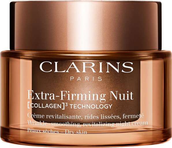 CLARINS Extra-Firming Nuit Crème, Refillable, mit Kollagen, Peptide, Niacinamid - Bild 1