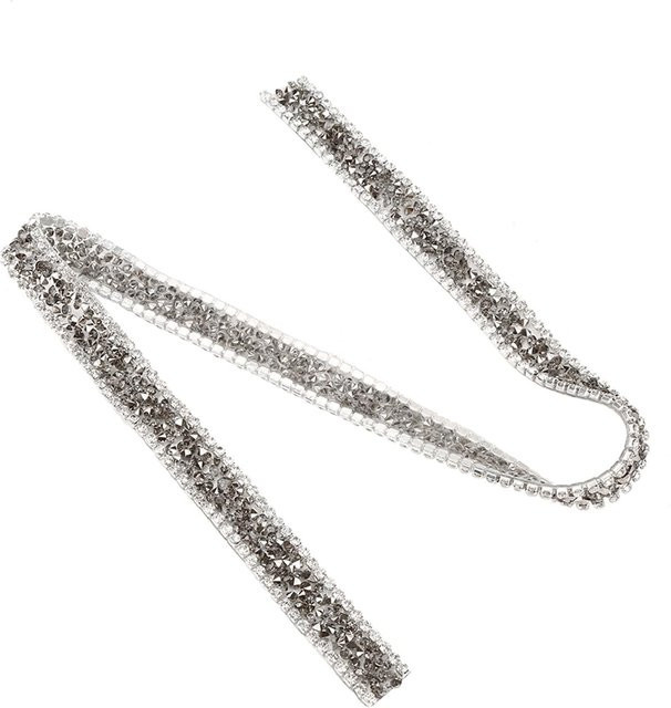 GoolRC Diamant-Mesh-Wickelrolle Silber mit 15 mm Breite - Bild 1