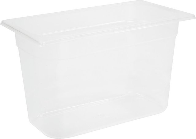 Schneider GN 1/3 Behälter aus Polypropylen, transparent, Volumen: 7,1 l, Tiefe: 20 cm - Bild 1