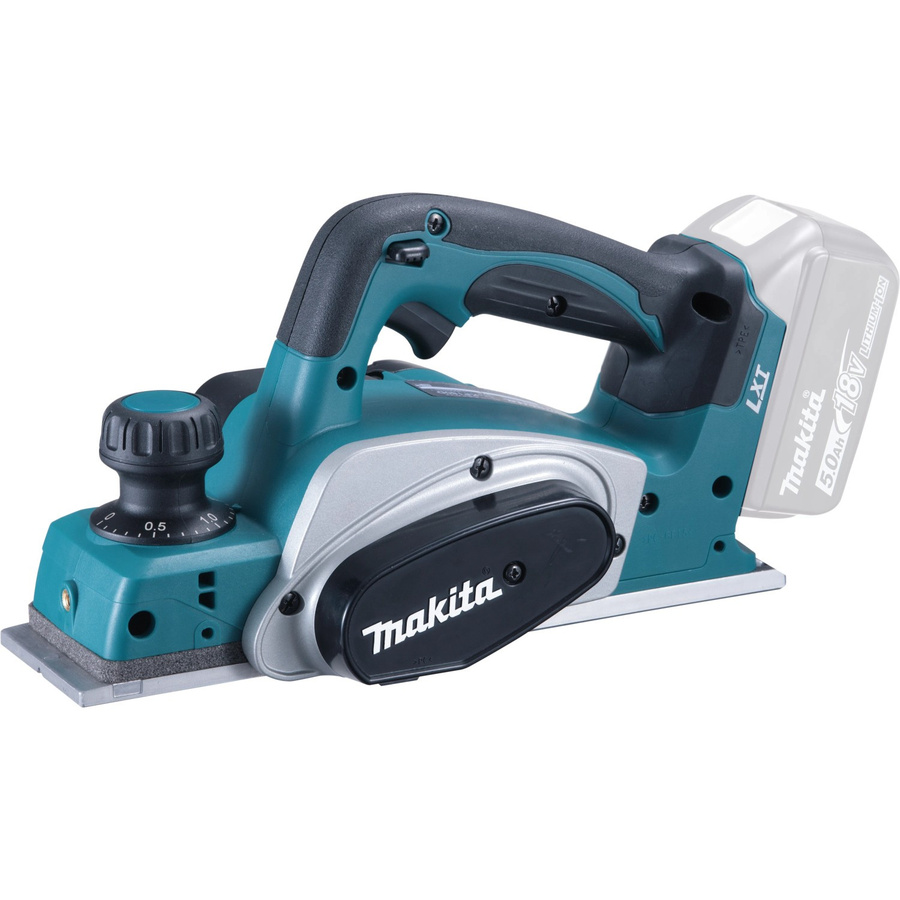 Makita Akku-Hobel DKP180Z Solo in Petrol/Schwarz mit 82 mm Hobelbreite und 18 V - Bild 2