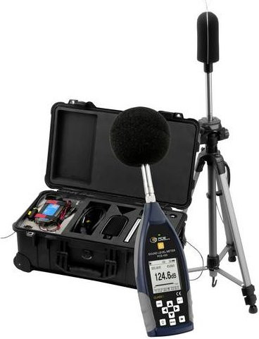 PCE Instruments Schallpegel-Messgerät PCE-430-EKIT in Blau - Bild 1
