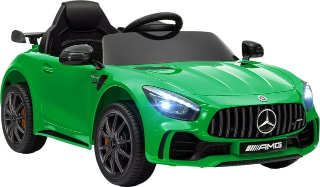 Aiyaplay Kinder Elektroauto, Grün, mit Fernbedienung, ab 3 Jahre - Bild 1