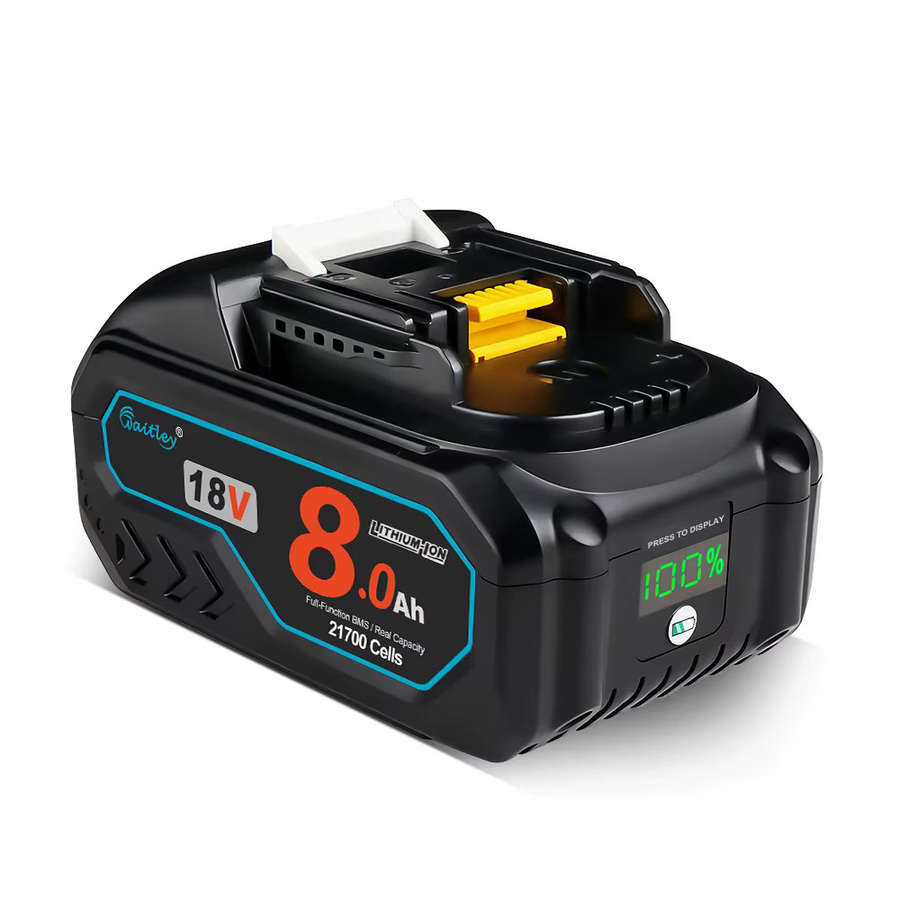 Waitley 21700-40T Akku für Makita 18V Elektrowerkzeuge mit Samsung INR-Zellen, 8000 mAh - Bild 4