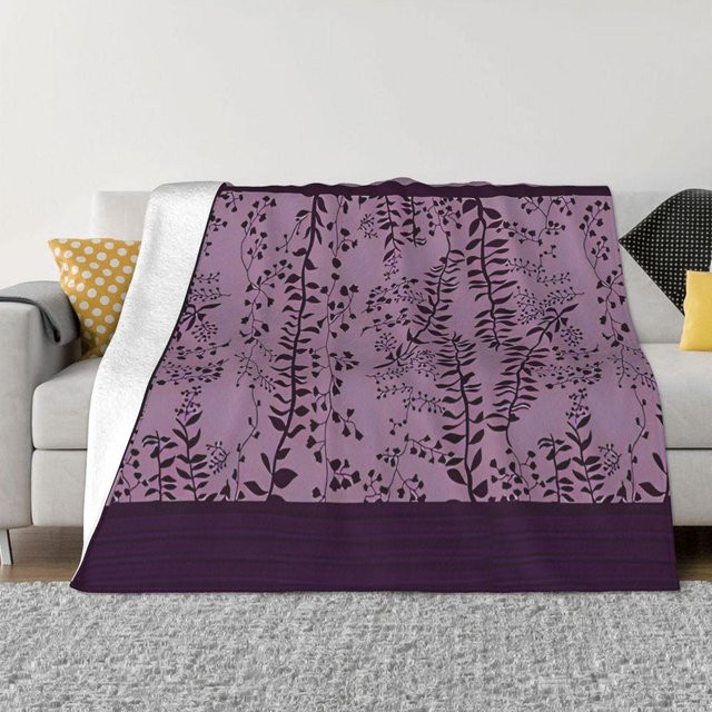 Bella Swan Bettdecken-Set Twilight Saga Fanartikel aus Flanell in Lila, B/B: 180 x 230 cm - Bild 1