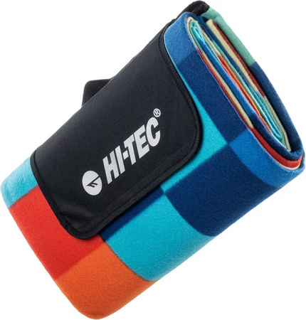 Hi-Tec Picnic Decke für Erwachsene, Mehrfarbig, Kariert, Polyester, B/B/H: 180 x 150 x 1 cm