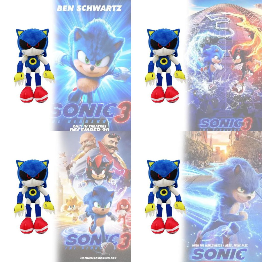FernGlade Sonic the Hedgehog Plüschtier Kurzplüsch - Bild 4