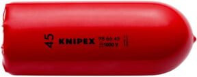 Knipex Selbstklemm-Tülle 98 66 45 in Rot, Durchmesser: 130 mm - Bild 1