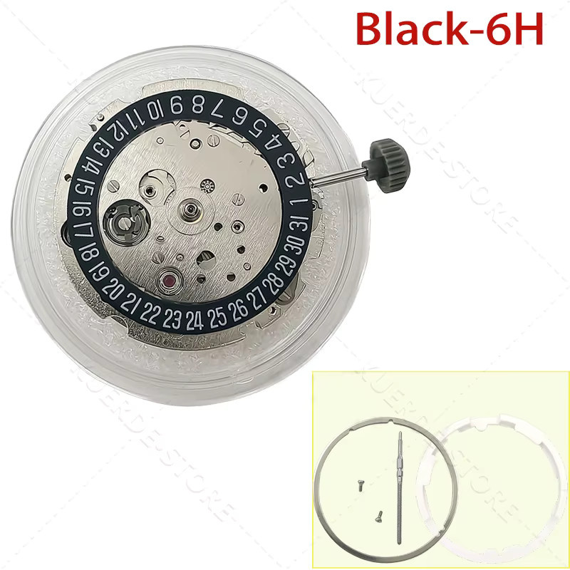 Miyota Uhrenwerk, Automatik, Weiß, Rubin, Ersatz-Uhrenzubehör - Bild 2