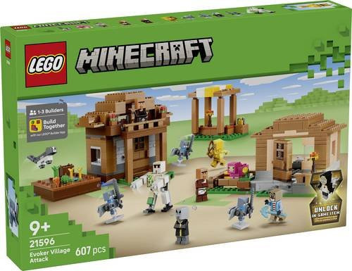LEGO Minecraft Angriff des Magiers auf das Dorf Konstruktionsspielzeug - Bild 2