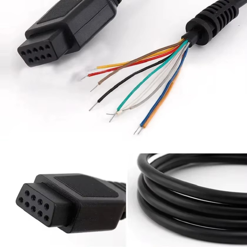 Sega Mega Drive 2 Controller Verlängerungskabel 9-Pin in Schwarz - Bild 6