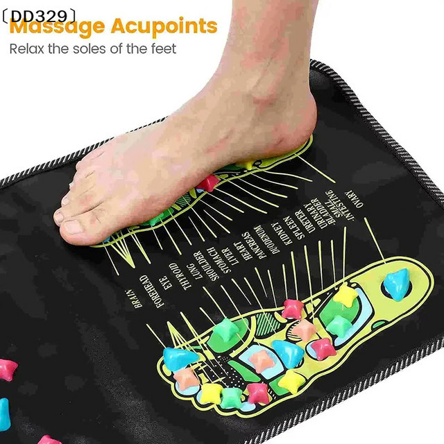 JETTING Fußmassagematte Walk Stone Road zur Reflexzonenmassage und Akupressur in Multicolour - Bild 1