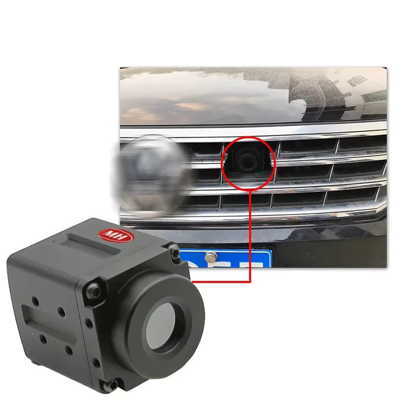 Hochleistungs-Wärmebildkamera für Fahrzeuge in Schwarz mit Nachtsicht, wasserdichtem Gehäuse und beschlagfreiem Monitordisplay - Bild 3