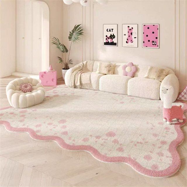VIKAMA Teppich für Wohnzimmer und Schlafzimmer im Prinzessin Design, B/T: 120 x 80 cm - Bild 1