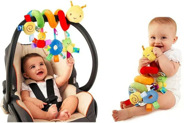 AFOVIC Musikalische Spirale, Spielzeug, Tiere, Plüsch / Textil, Bunt / Mehrfarbig - Bild 1