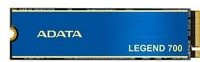 ADATA LEGEND 700 NVMe M.2 SSD mit 1 TB Speicherplatz in Blau und Gold - Bild 1