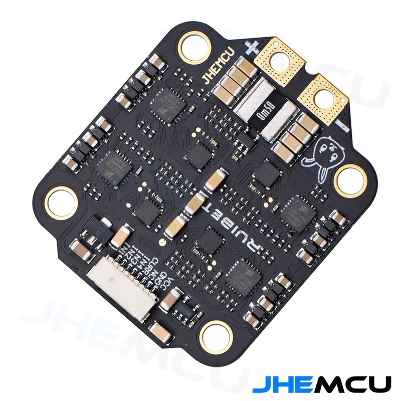 Jhemcu Ruibet 4in1 ESC Blheli_S DShot600 Bürstenloser Regler für RC FPV Freestyle Drohnen, Farbe: Schwarz, Montagegröße: 30,5 x 30,5 mm - Bild 3