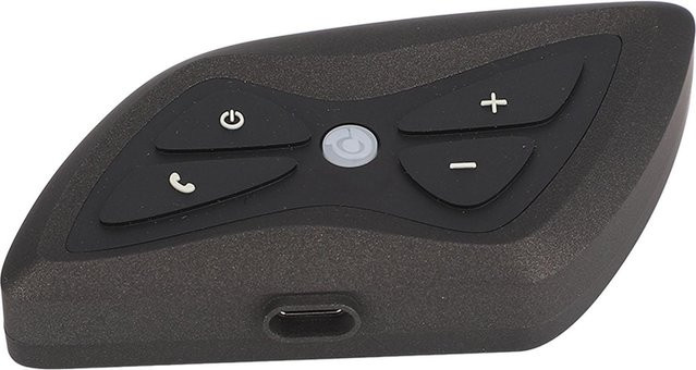 Honor Electronics Motorrad Bluetooth Headset IP65 Wasserdicht Geräuscharm Kabellos in Schwarz - Bild 1