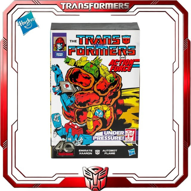 Hasbro Transformers Emirate Xaaron Autobot Flame, 2er-Pack Tankfigur - Bild 1