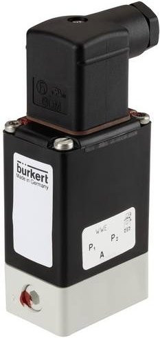 Bürkert Magnetventil 353432 0331 in Schwarz - Bild 1