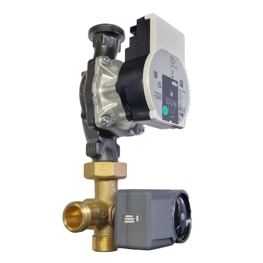 Wilo Pumpengruppe NVM08 mit 3-Wege-Mischer und Para 25/6-43/SC in Multicolor - Bild 2