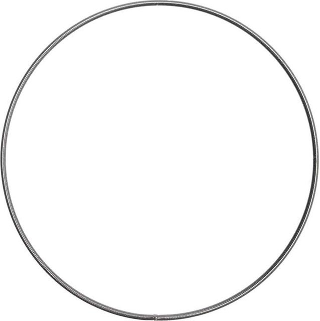 Rico Design Metallring in Anthrazit mit einem Durchmesser von 15 cm - Bild 1