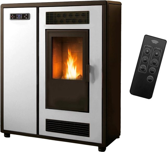Sannover Luft-Pelletofen Slim Astral 12,2 kW Weiß - Bild 1