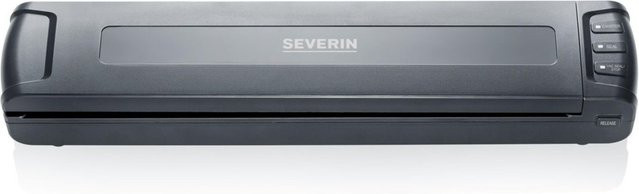 Severin Vakuumierer FS 3601 in Schwarz und Edelstahl - Bild 1