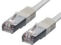 Equip Patch-Kabel RJ-45 auf RJ-45, S/FTP Kategorie 6 Ethernet LAN-Kabel, beige, Länge: 30,0 m - Bild 1
