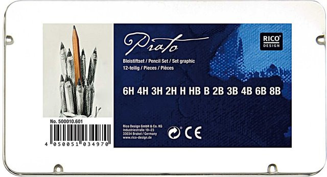 Rico Design Bleistift Set Multicolor Graphite - Bild 1