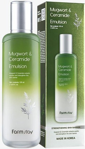 Farm Stay Beifuß & Ceramid Emulsion, 120 ml, für empfindliche Haut - Bild 1