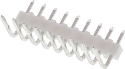 Molex Einbau-Stiftleiste Standard 9-polig in Weiß mit 2,54 mm Rastermaß - Bild 1