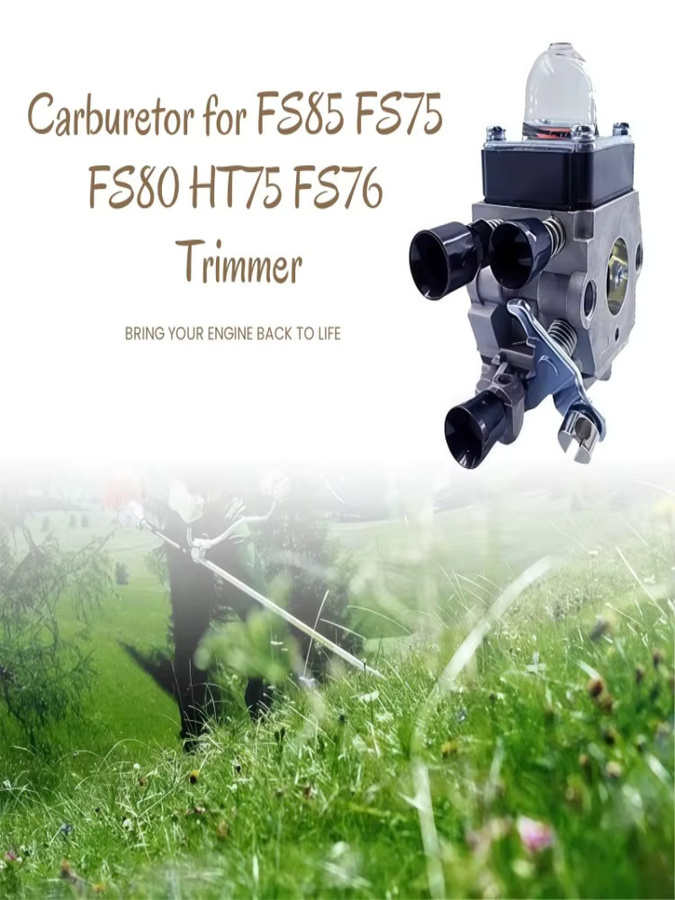 Stihl FS80R Vergaser für FS85 FS85R FS80 FS72 FS74 FS75 FS76 FS85RX HS72 HS74 HS75 HS76 HS80 HS85 HL75 FH75 FC75 FC85 KM80 - Bild 3