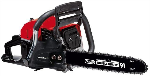 Einhell Benzin-Kettensäge GC-PC 2040 I in Rot mit 40 cm Schwertlänge - Bild 1