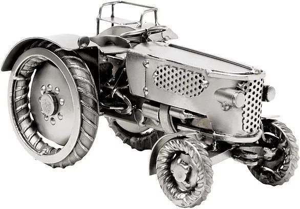 Hinz & Kunst Traktor Fendt, Modelltraktor, Metall, Grau - Bild 1