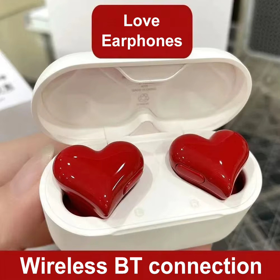 APWIKOGER Heartbuds Kabellose In-Ear Kopfhörer mit Hi-Fi-Stereo und Geräuschunterdrückung in Lila - Bild 3