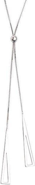 Halskette 925 Silber, Geometrische Dreieck, Damen - Bild 1