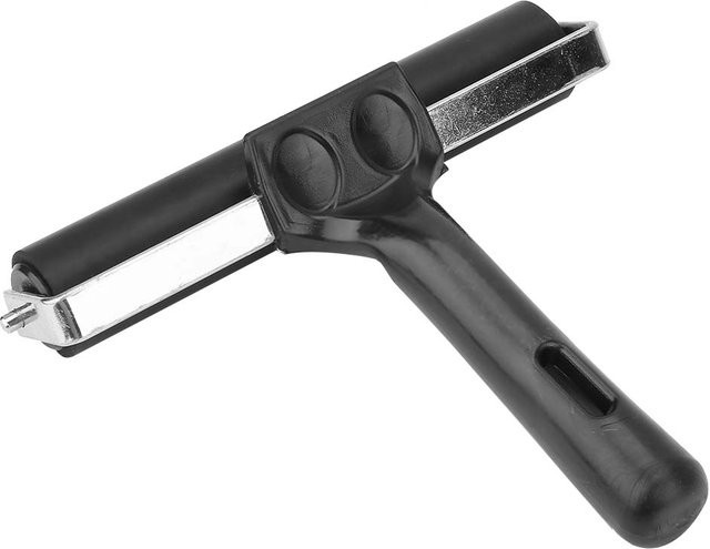 GoolRC Gummi Brayer Rolle für Kunst, Tuschemalerei und Druckgrafik, Farbe: Schwarz, Breite: 15 cm - Bild 1