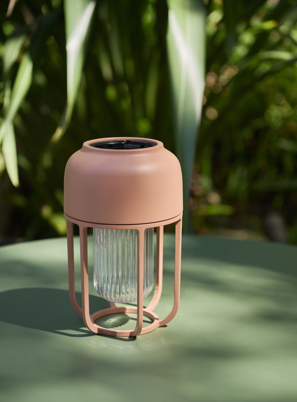 HOUE Light No 1 Akku und Solarleuchte LED Tischleuchte in Rosa - Bild 4