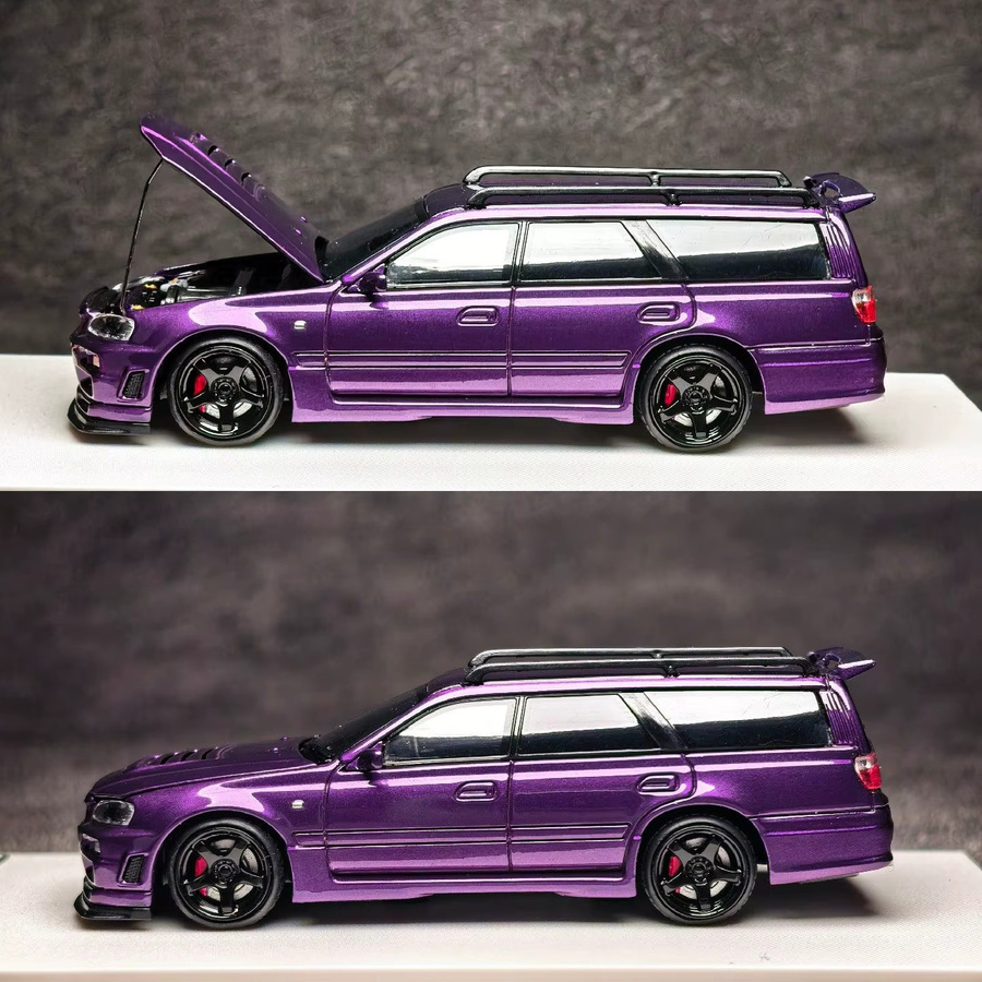FH Diecast Nissan Stagea 260RS R34 Kombi, Automodell, 1:64, Metall - Bild 4