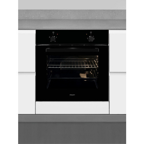 Exquisit Einbaubackofen EBE255-020 Schwarz mit 59 l Volumen - Bild 3