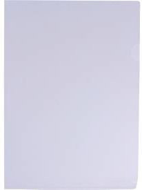Exacompta Sichthüllen Forever DIN A4, transparent, genarbt, 100 Stück - Bild 1