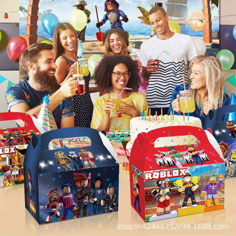 Roblox Geschenkboxen, 12-teiliges Set, Anime-Muster - Bild 4